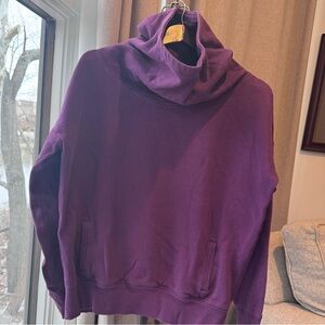ZYIA - Oh So Soft Hoodie - Plum Purple - Fleece Lined - Size L